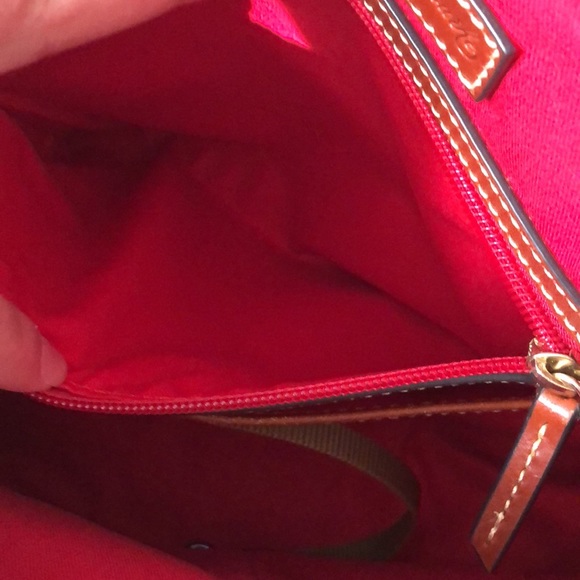 Dooney and Burke Bubblegum Pink Pebble Leather Satchel Bag - Picture 6 of 13